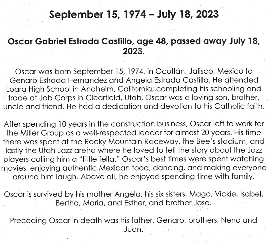 Oscar Gabriel Estrada Castillo